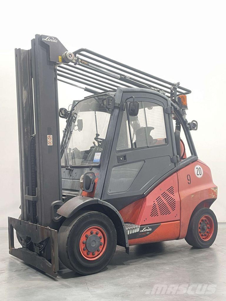Linde H50T-02/600-394 LPG gaffeltrucks