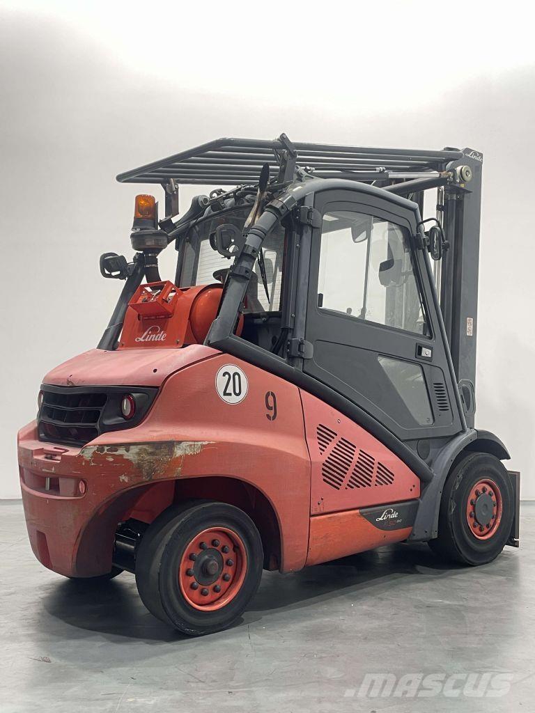 Linde H50T-02/600-394 LPG gaffeltrucks