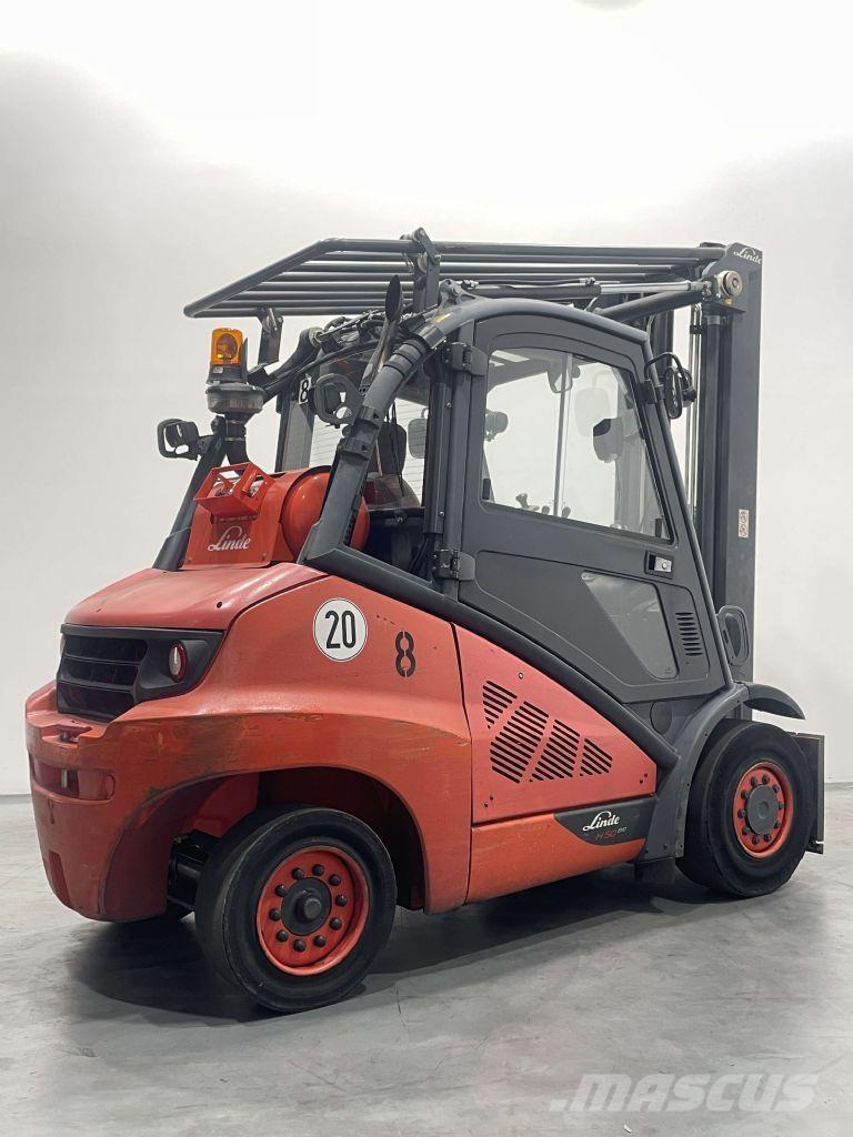 Linde H50T-02/600-394 LPG gaffeltrucks