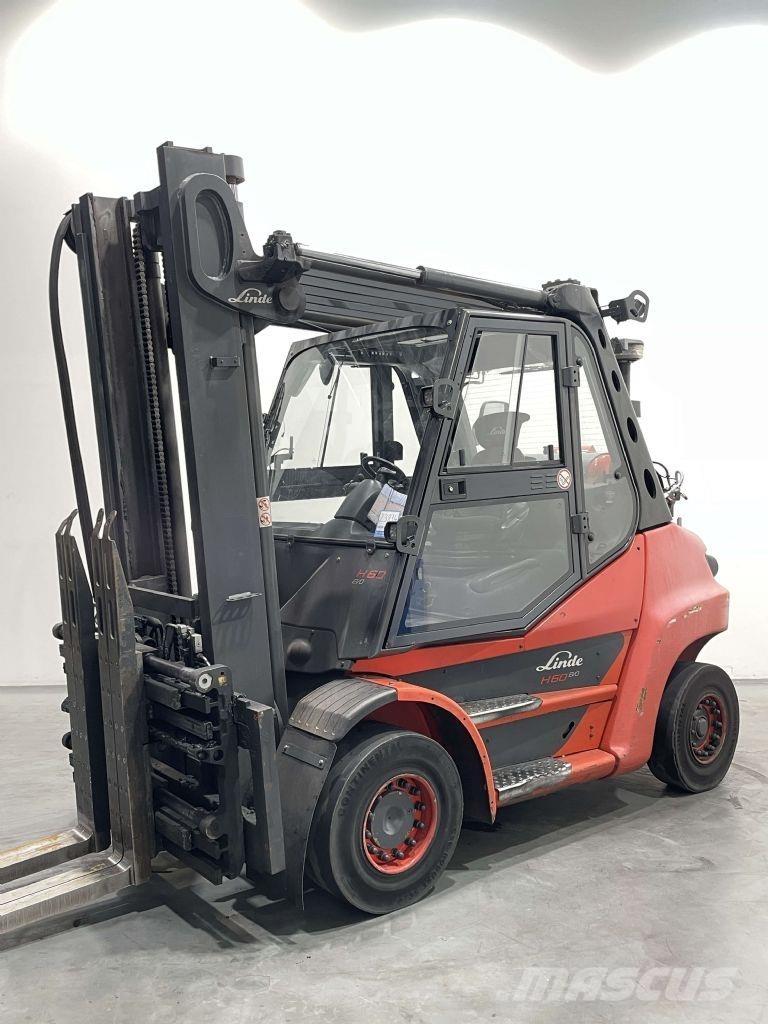 Linde H60T-03-396 LPG gaffeltrucks