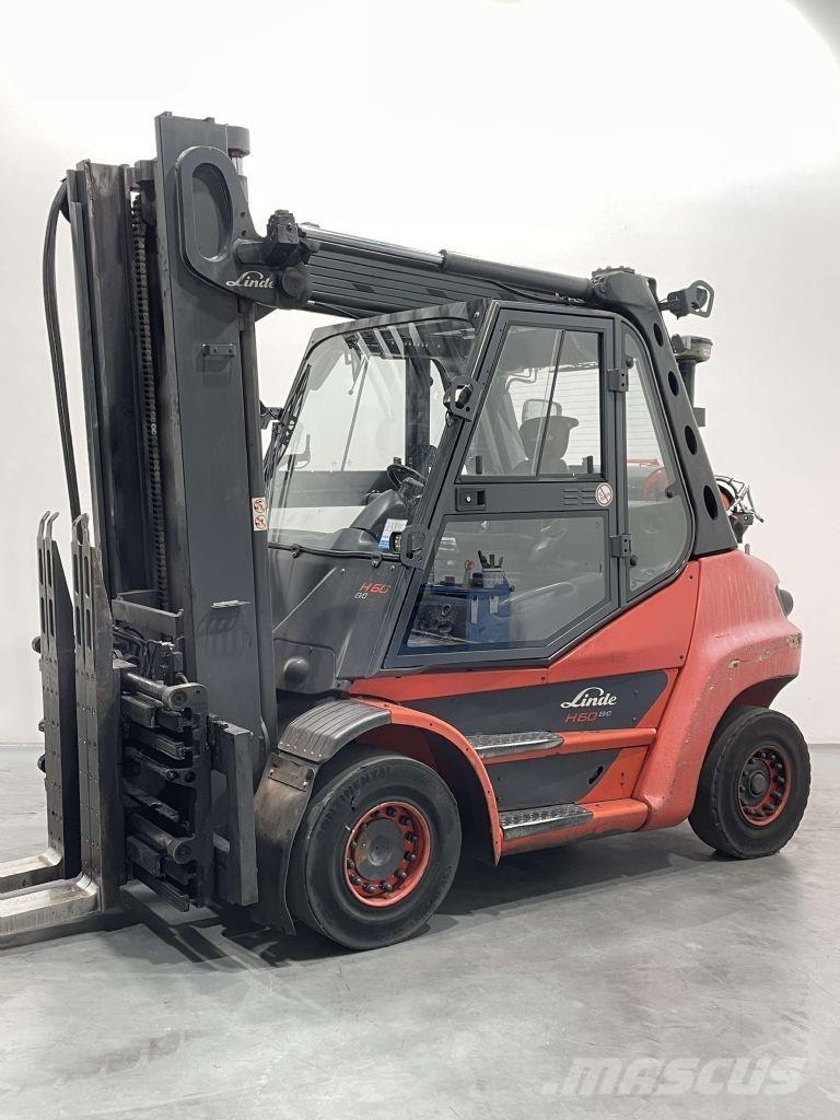 Linde H60T-03-396 LPG gaffeltrucks