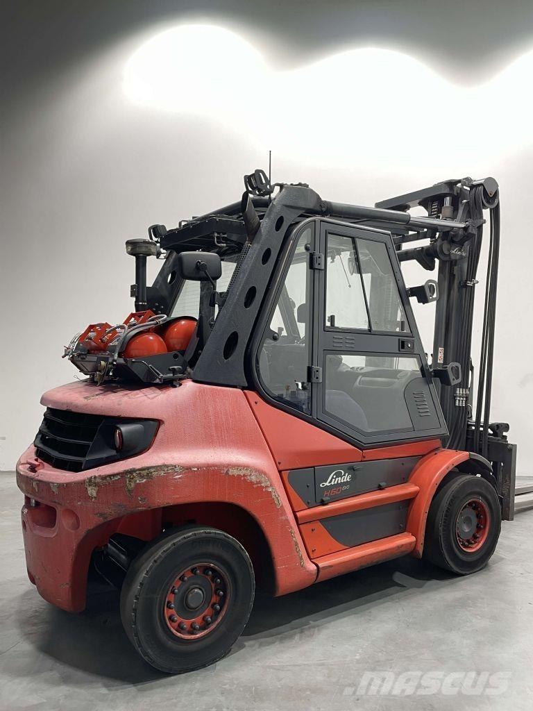 Linde H60T-03-396 LPG gaffeltrucks