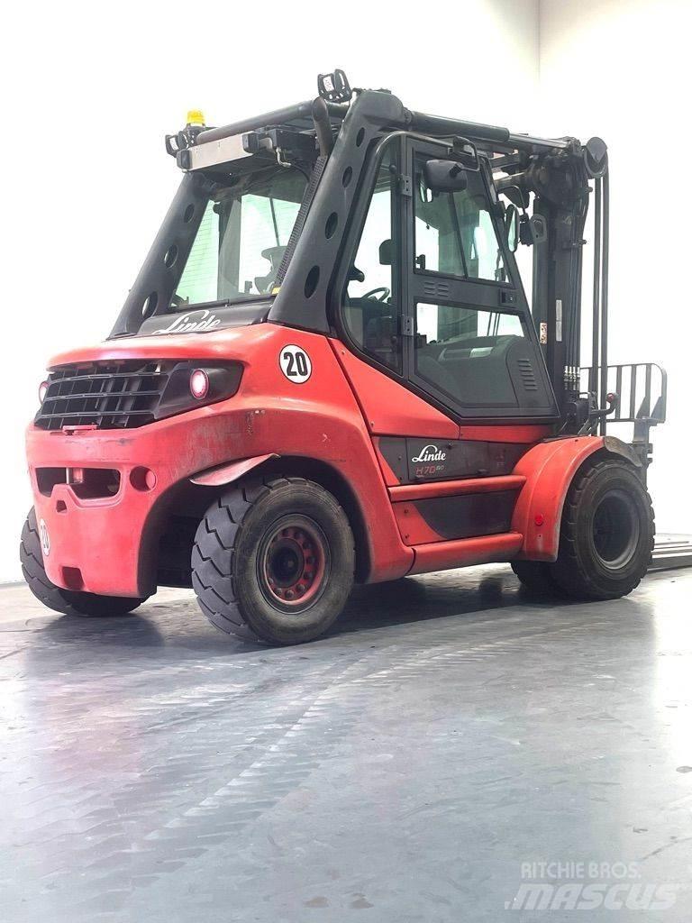 Linde H70D-396-EVO Diesel gaffeltrucks