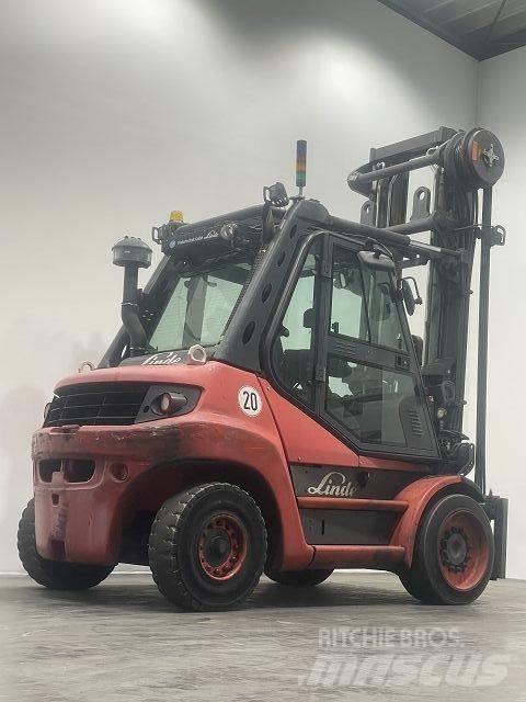Linde H80D-02-396 Diesel gaffeltrucks