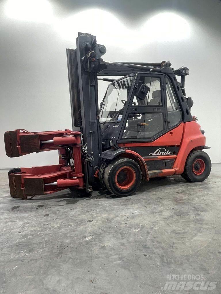 Linde H80D-02-396 Diesel gaffeltrucks