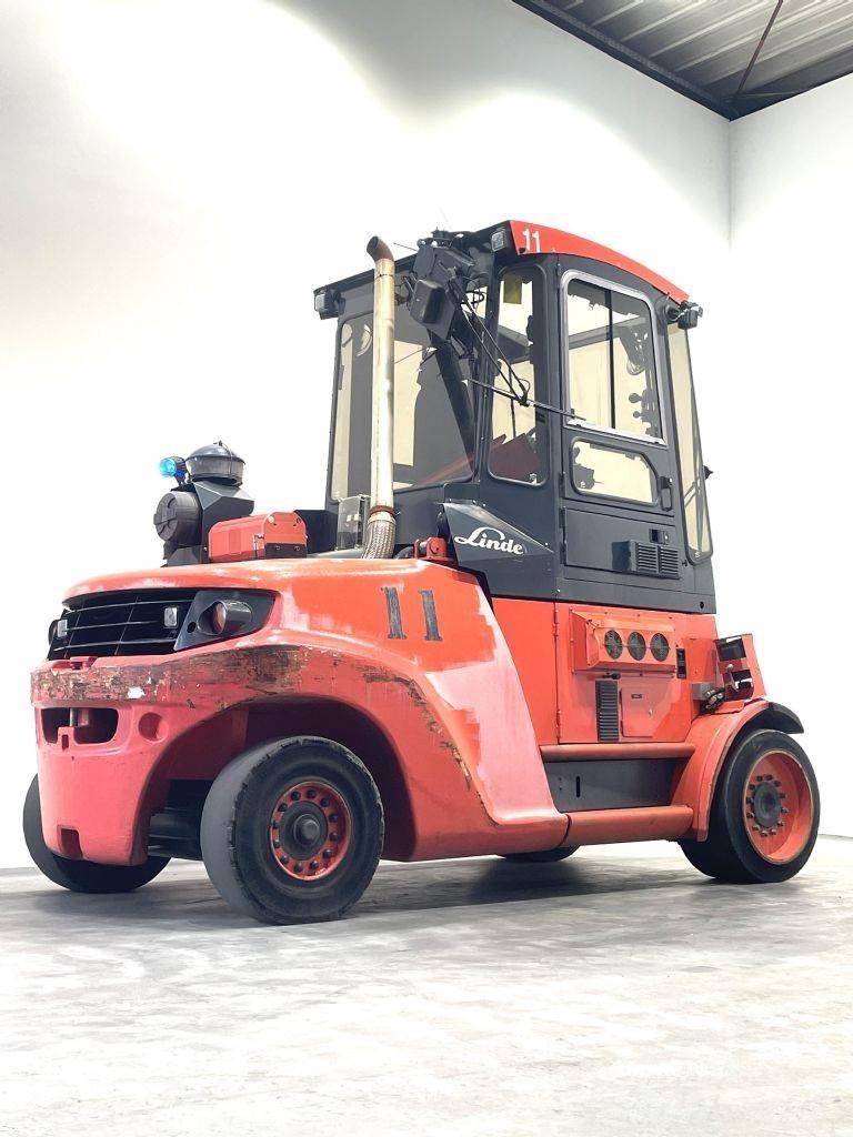 Linde H80D/1100 Diesel gaffeltrucks