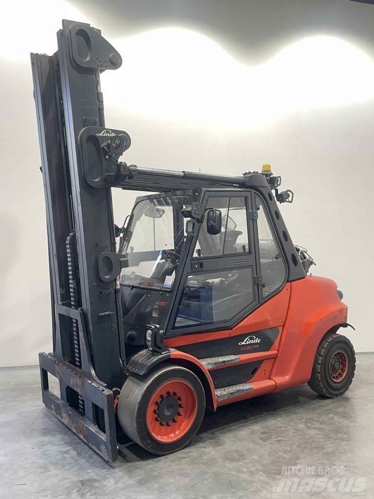 Linde H80T-03/900-396 LPG gaffeltrucks