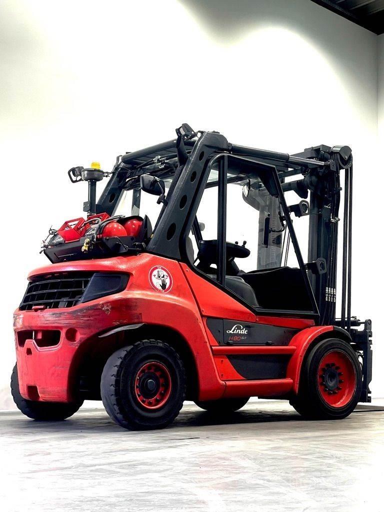 Linde H80T-396-03-EVO LPG gaffeltrucks