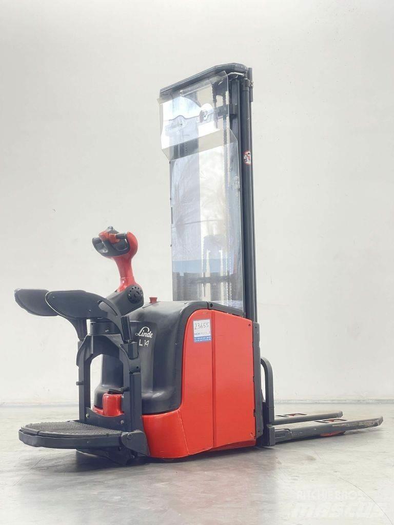 Linde L14AP-372 Gaffelstabler med gående fører