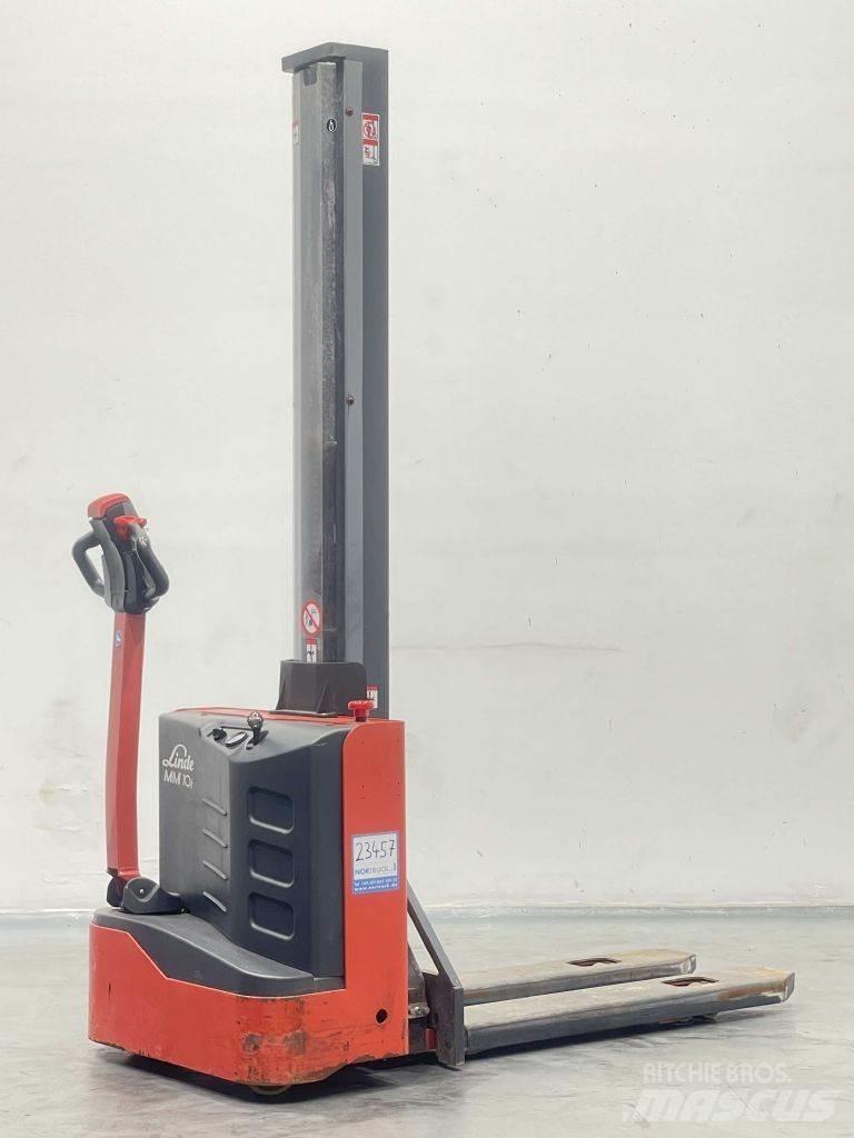 Linde MM10i-1167 Gaffelstabler med gående fører