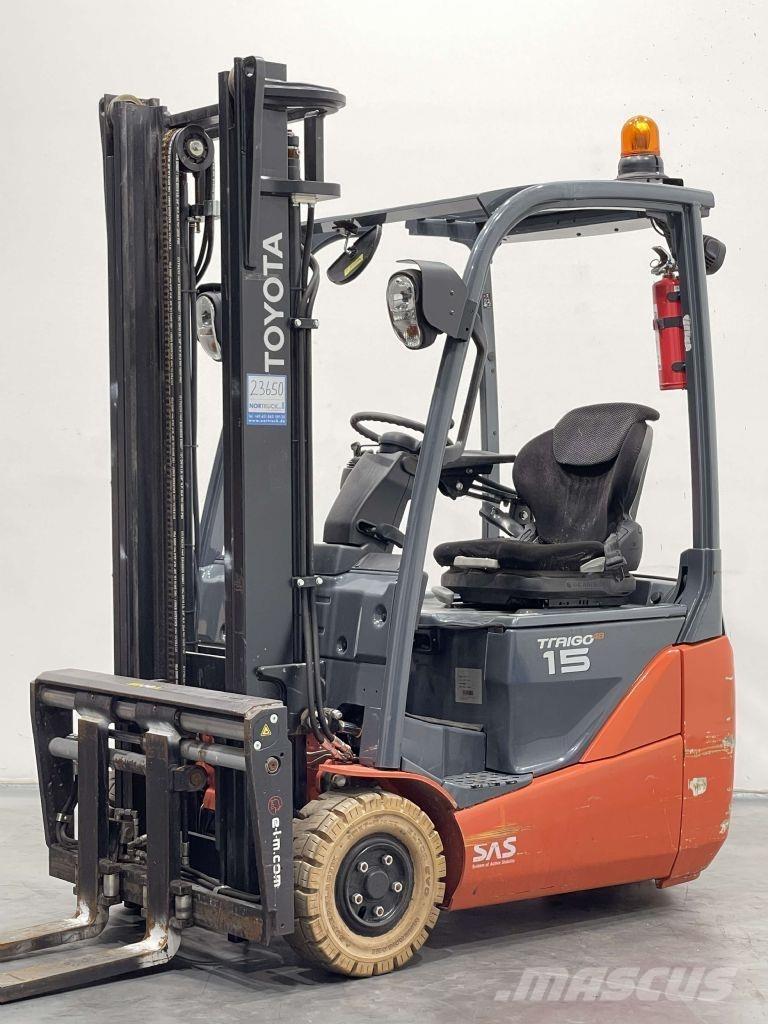 Toyota 8FBE15T El gaffeltrucks