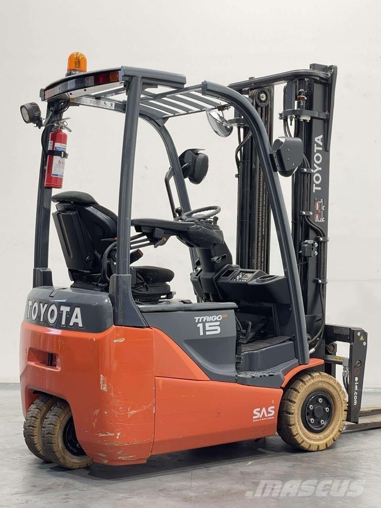 Toyota 8FBE15T El gaffeltrucks