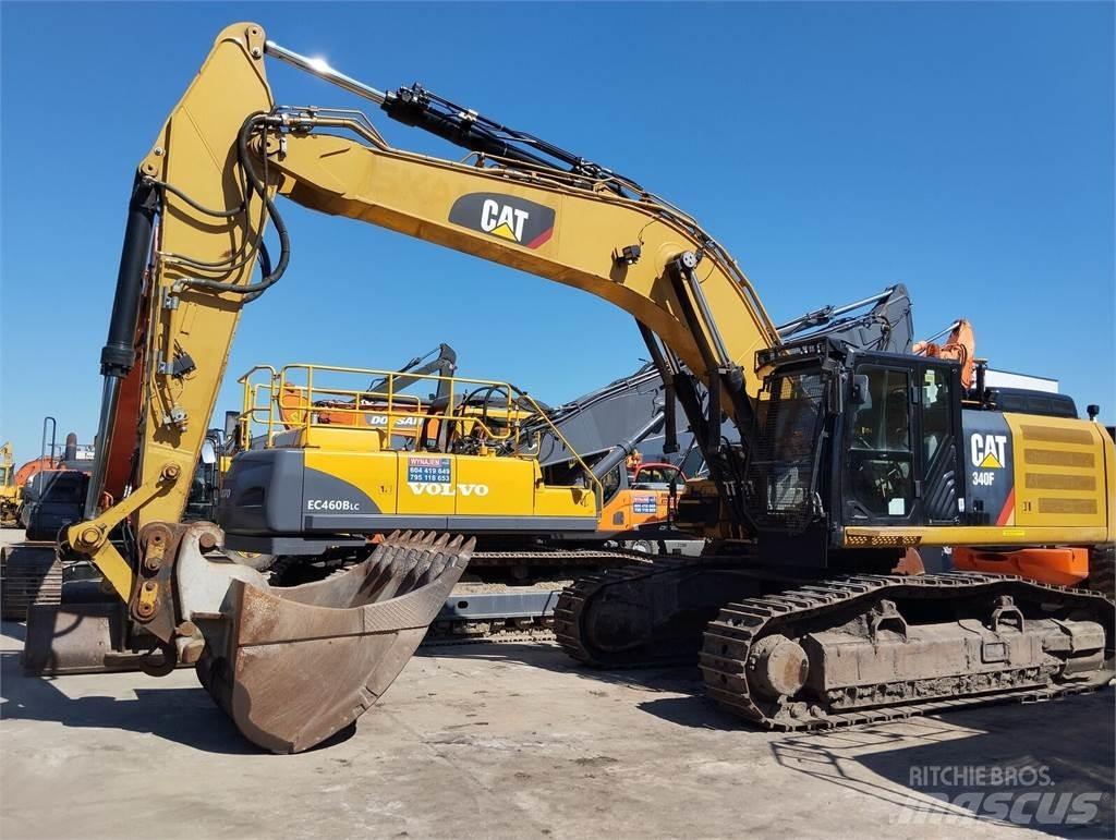 CAT 340F Gravemaskiner på larvebånd