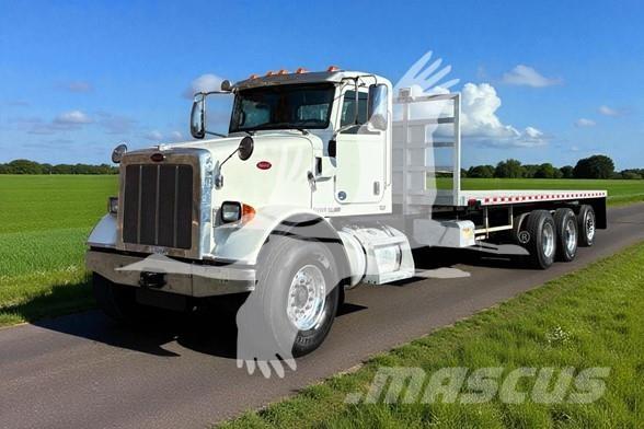 Peterbilt 365 Lastbil med lad/Flatbed