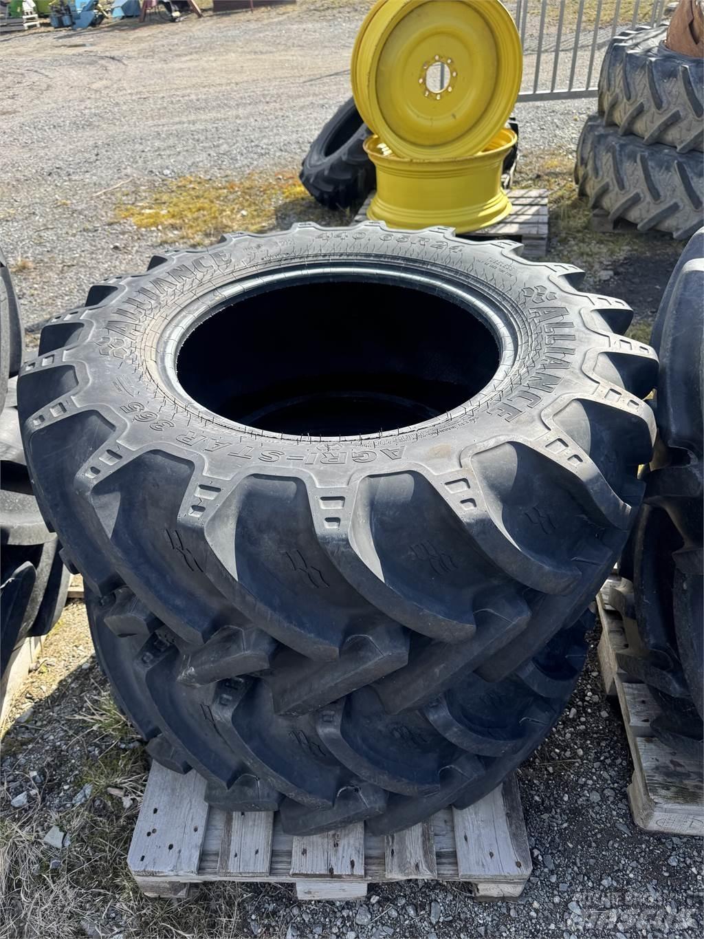  2st Alliance 440/65R24 Hjul, Dæk og Fælge