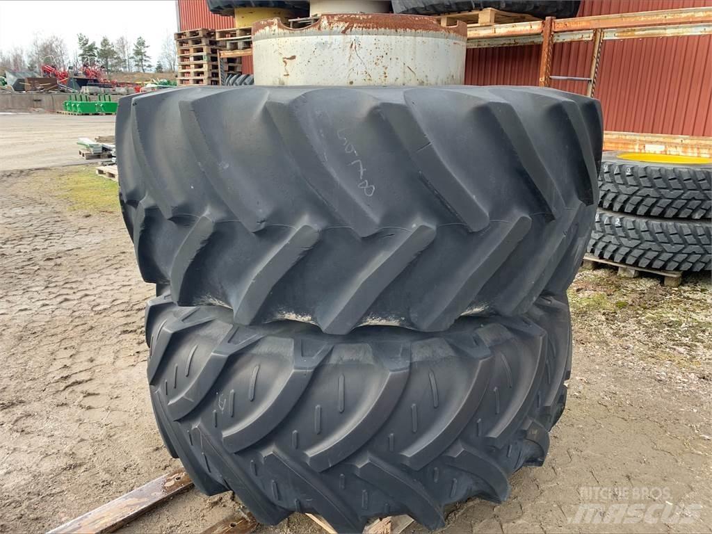  710/75x34 Hjul, Dæk og Fælge