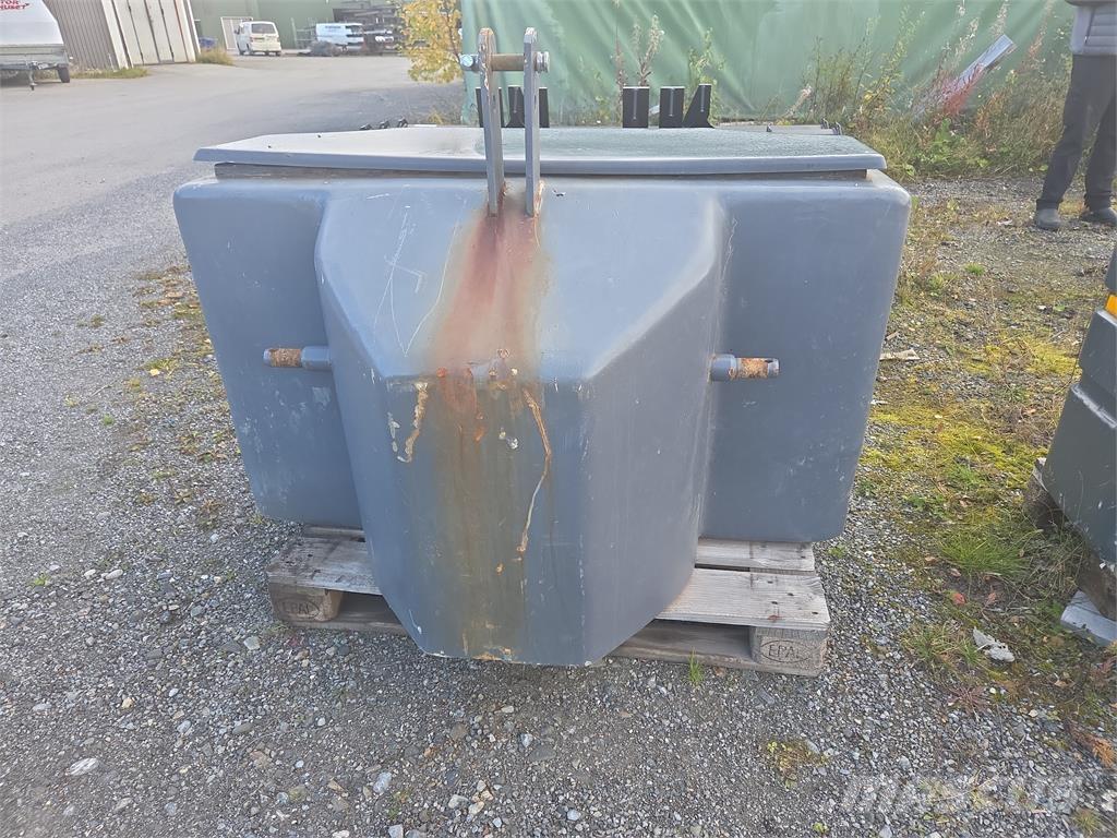  B 1800kg Grey Andet tilbehør til traktorer