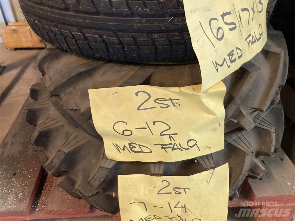 Goodyear 6X12 T-mönster Hjul, Dæk og Fælge