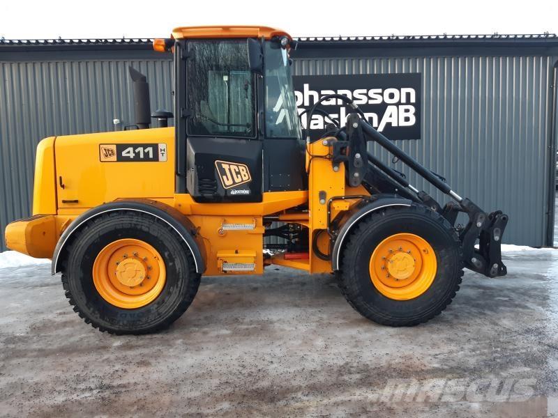 JCB 411 HT STORA BM Læssemaskiner på hjul