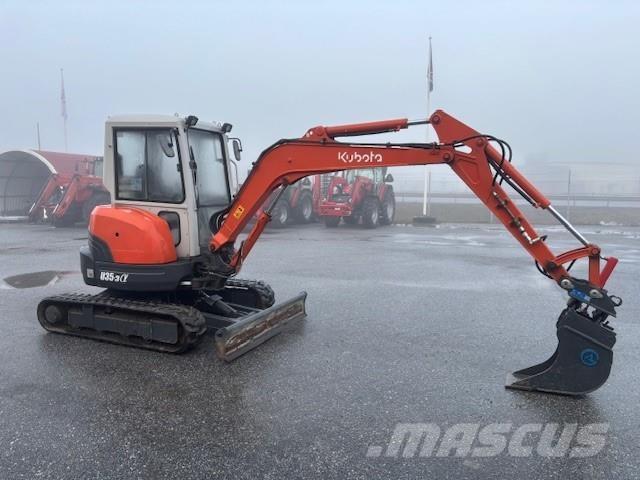 Kubota U35-3 a Gravemaskiner på larvebånd