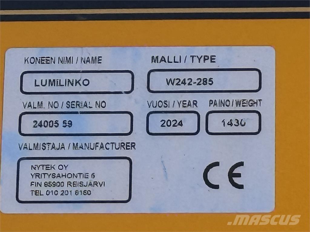 W285 Snöslunga Andet udstyr til vej- og snerydning
