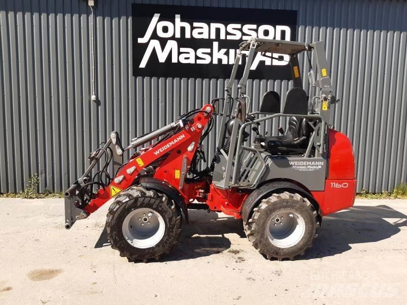 Weidemann 1160 MED EPS Læssemaskiner på hjul