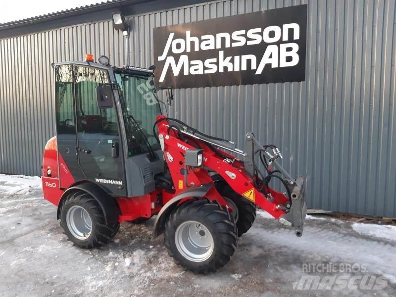 Weidemann 1160 MED HYTT Læssemaskiner på hjul