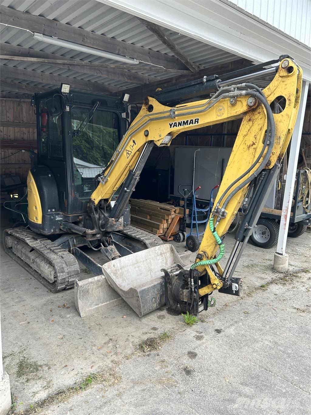 Yanmar VIO 38 GRÄVARE Læssemaskiner på hjul