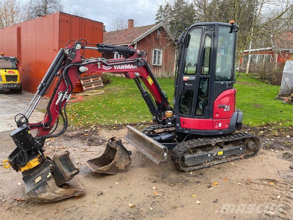 Yanmar VIO26 GRÄVARE Læssemaskiner på hjul