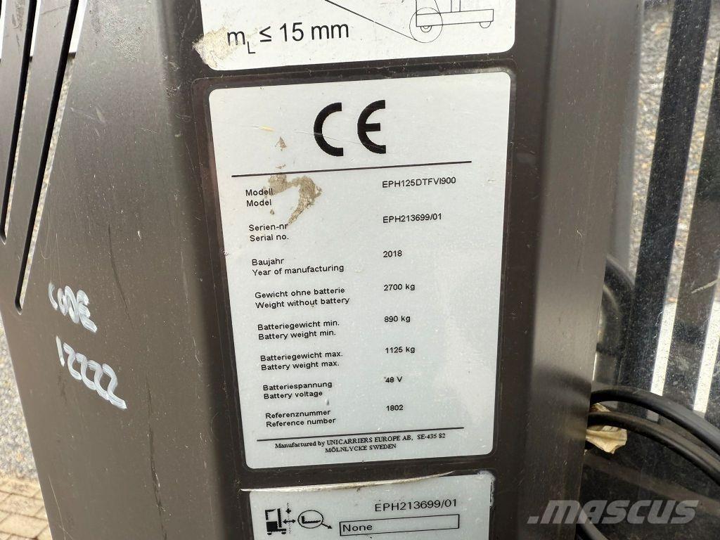 Atlet EPH125DTFVI900 Plukketruck, høj