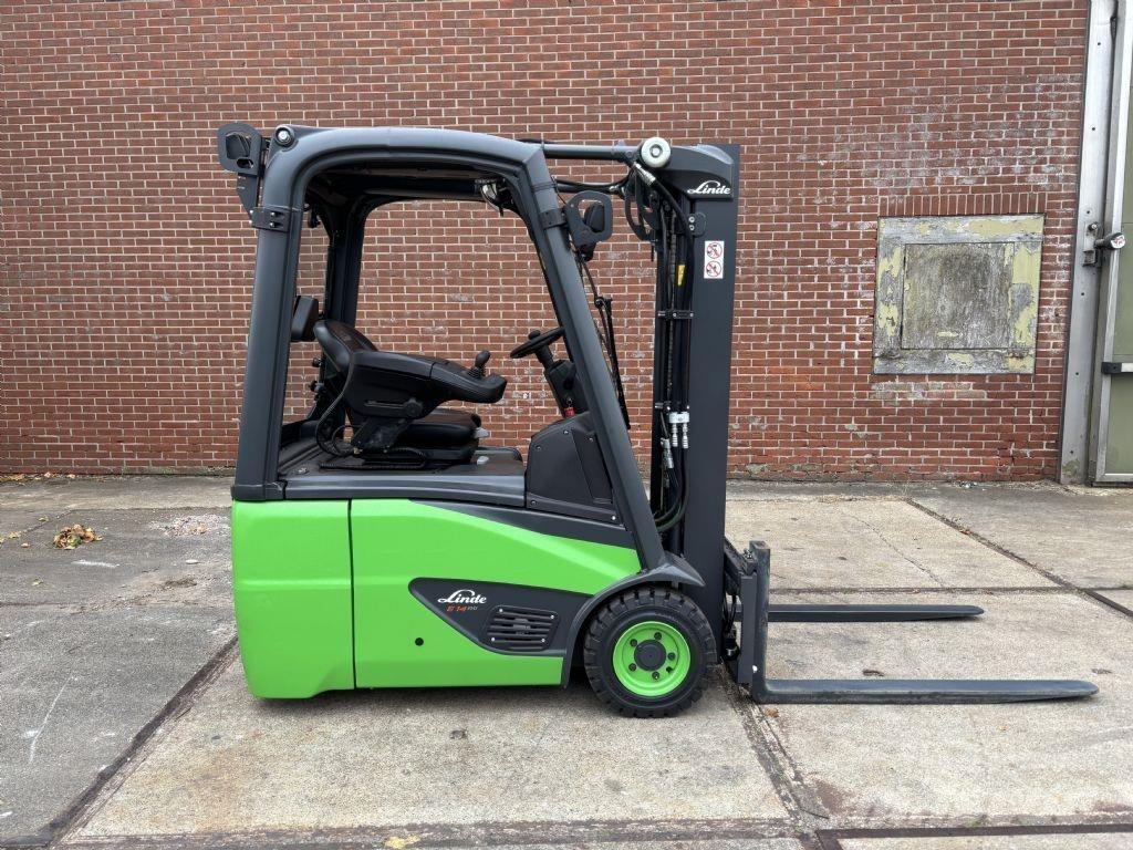 Linde E14-02 El gaffeltrucks
