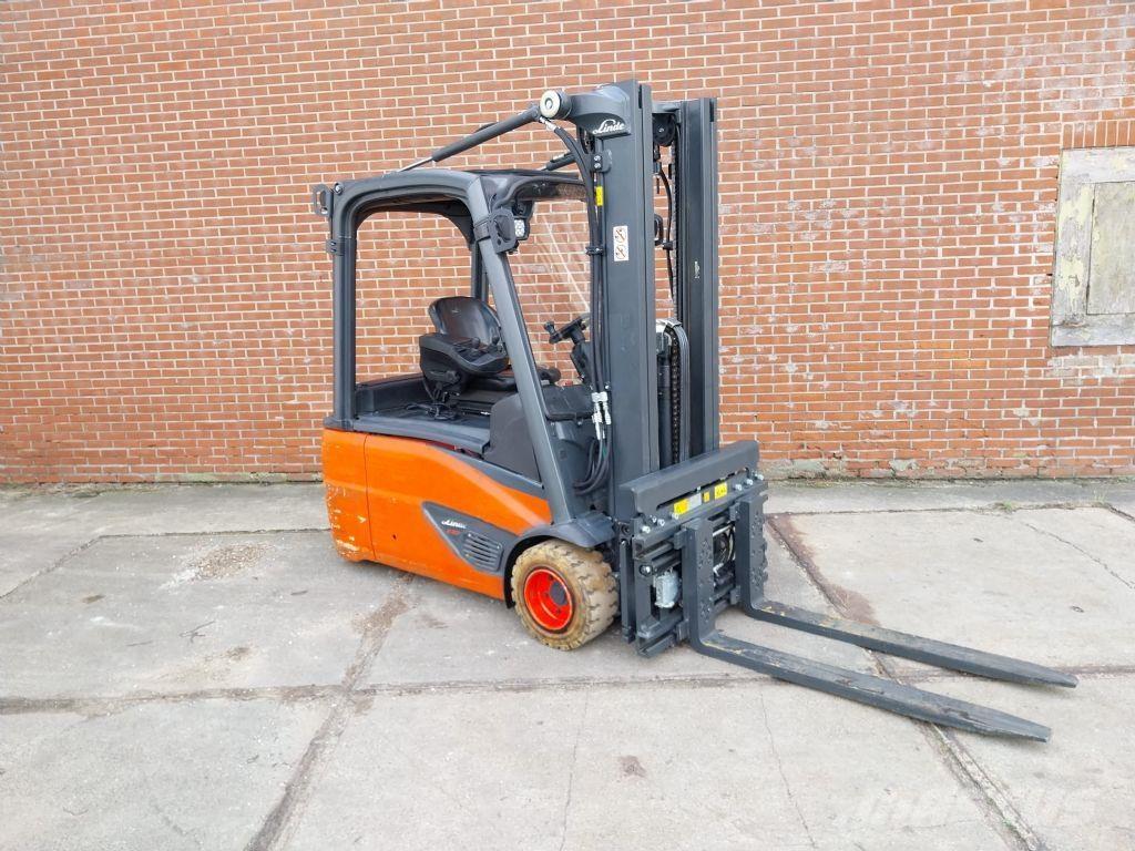 Linde E20L-02 El gaffeltrucks
