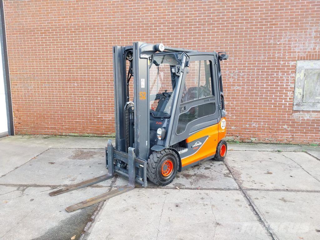 Linde E25-01 El gaffeltrucks