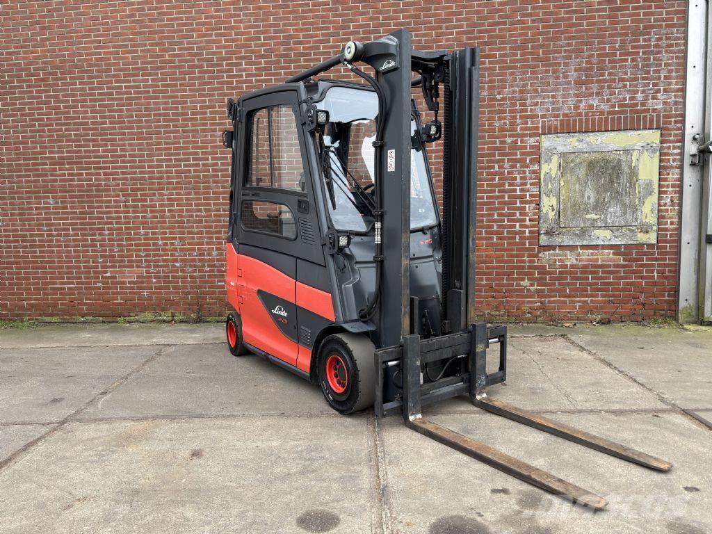Linde E25HL-01/600 El gaffeltrucks
