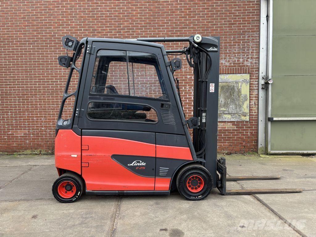 Linde E25HL-01/600 El gaffeltrucks