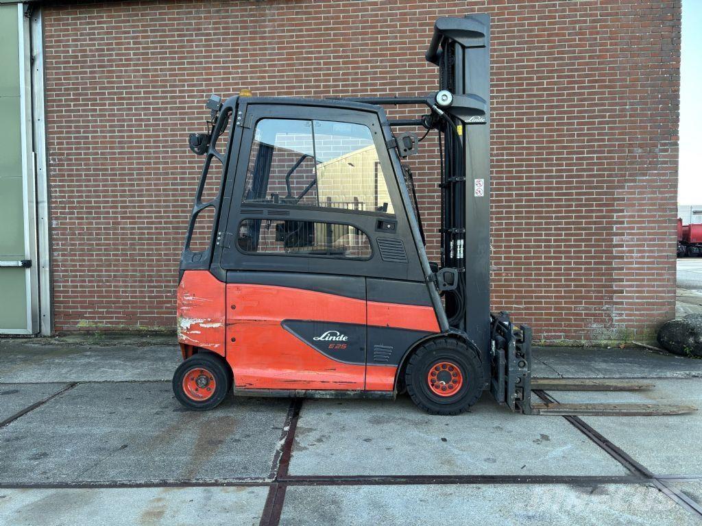 Linde E25HL-01/600 El gaffeltrucks
