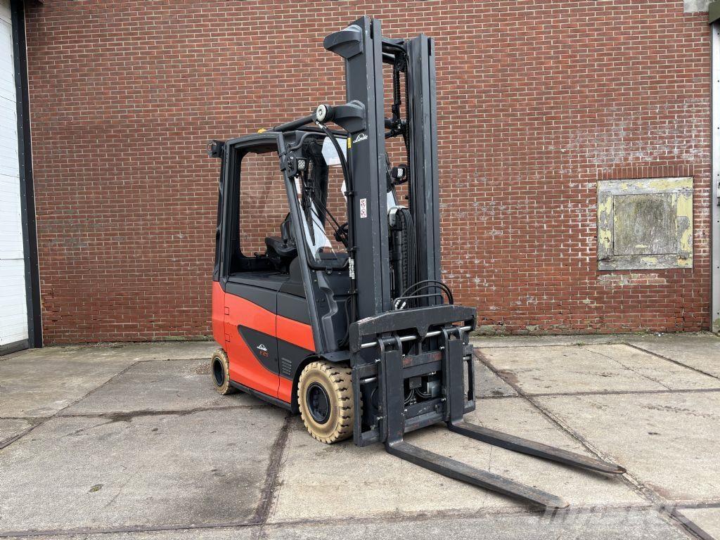 Linde E25HL-01/600 El gaffeltrucks