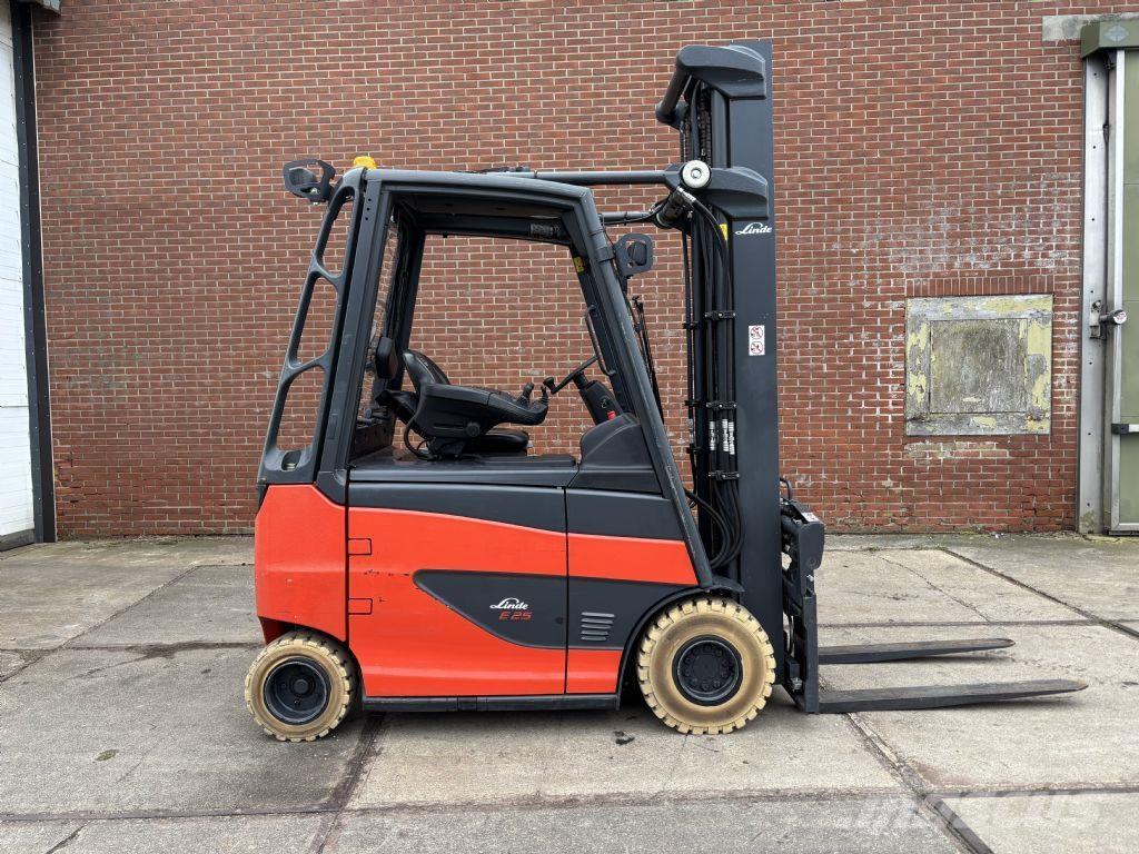 Linde E25HL-01/600 El gaffeltrucks