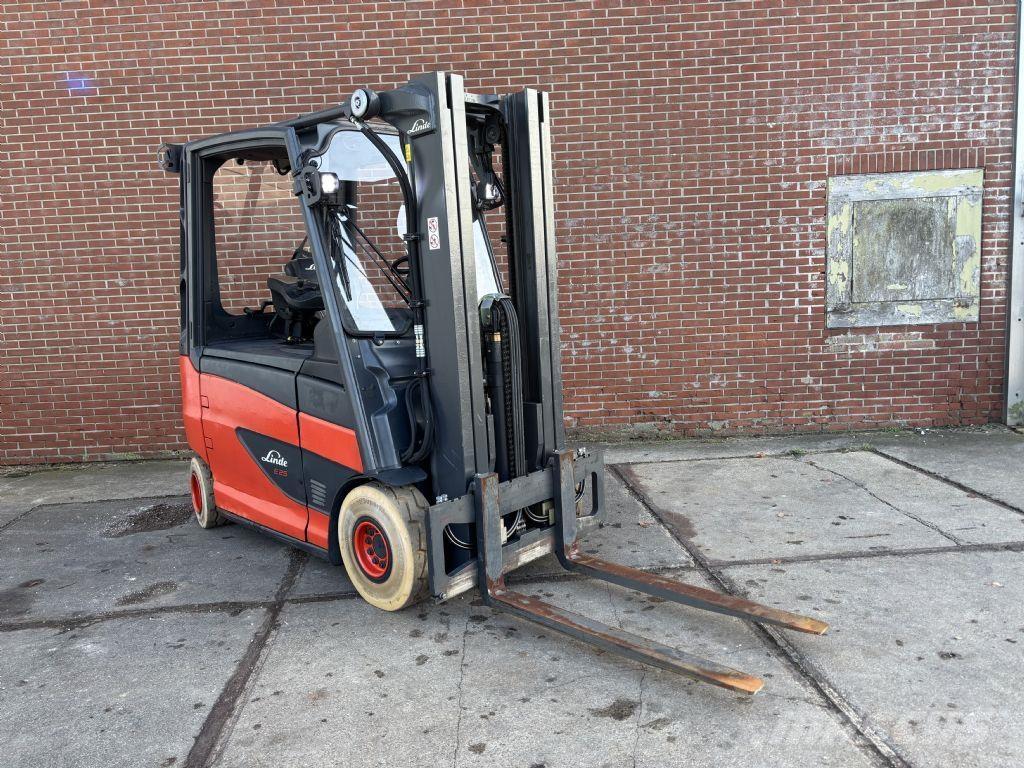 Linde E25HL-01/600 El gaffeltrucks