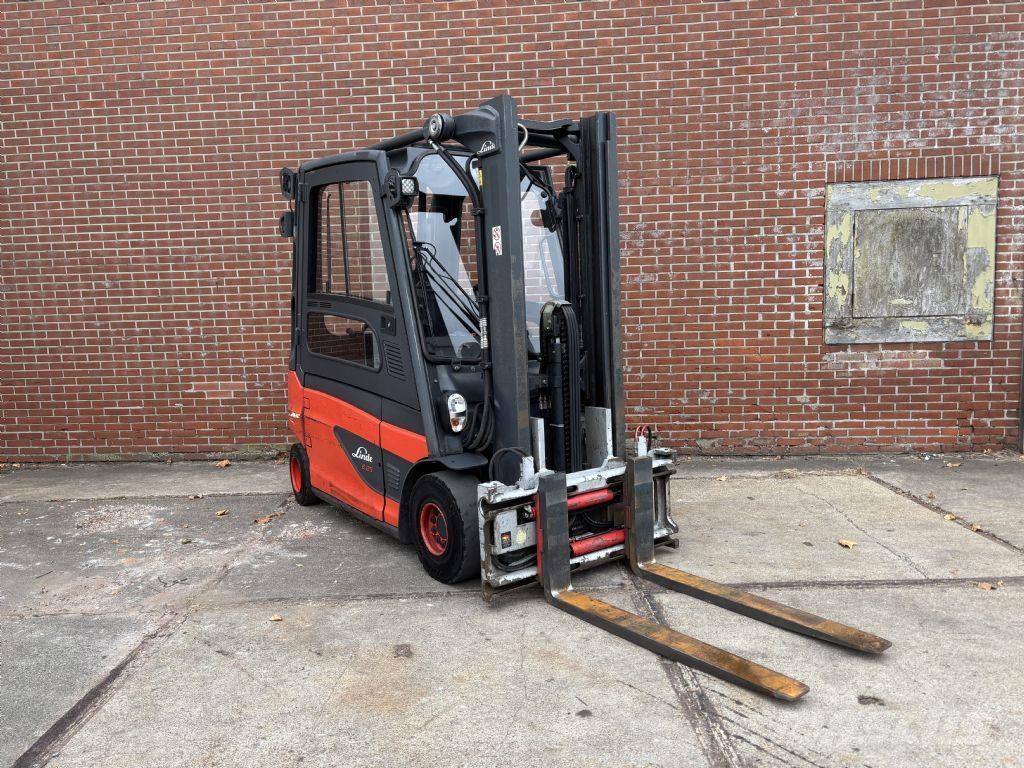 Linde E25L-01 El gaffeltrucks