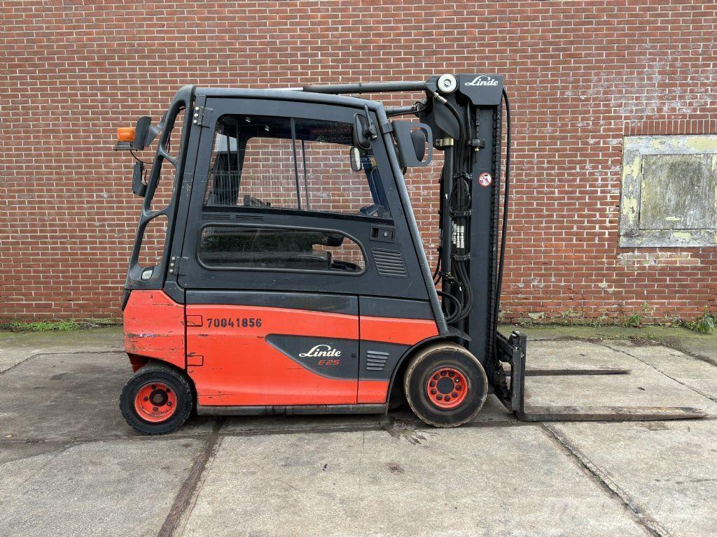 Linde E25L-01 El gaffeltrucks