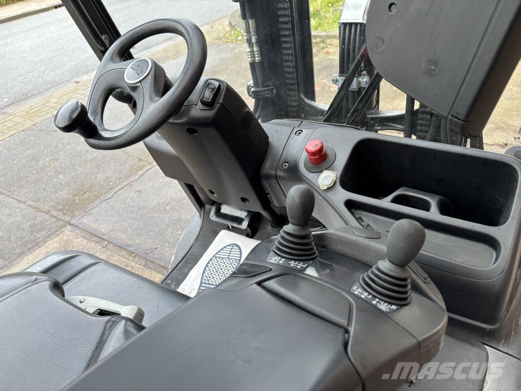 Linde E25L-01 El gaffeltrucks