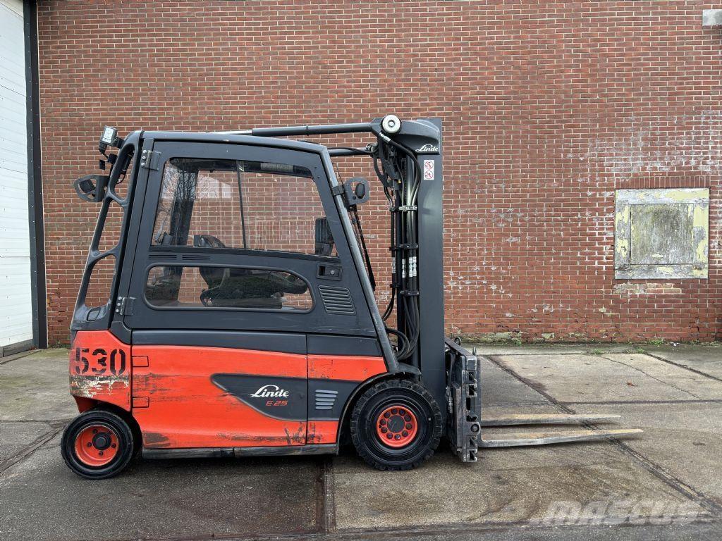 Linde E25L-01 El gaffeltrucks