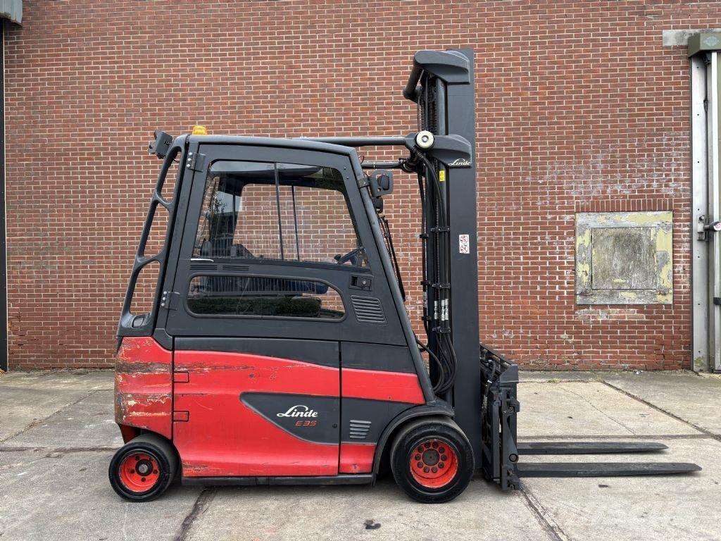Linde E35HL-01 El gaffeltrucks