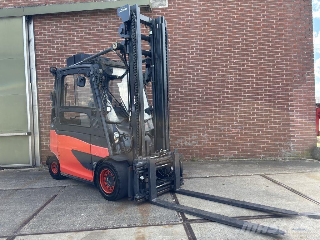 Linde E40HL-01/600 El gaffeltrucks