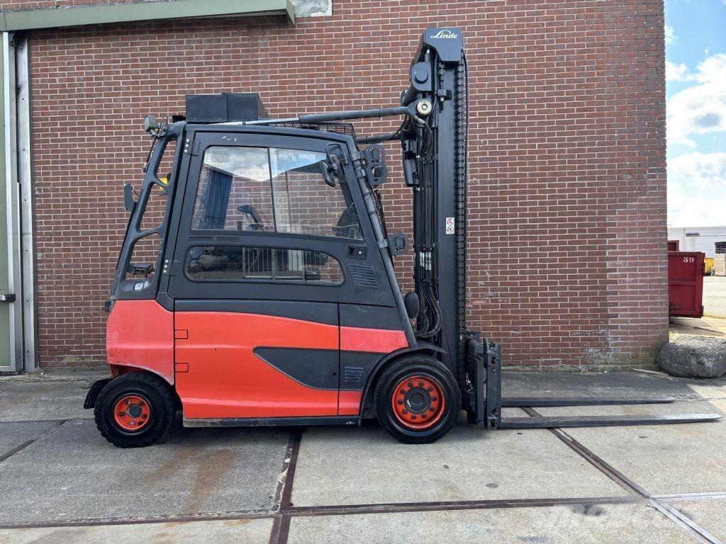 Linde E40HL-01/600 El gaffeltrucks