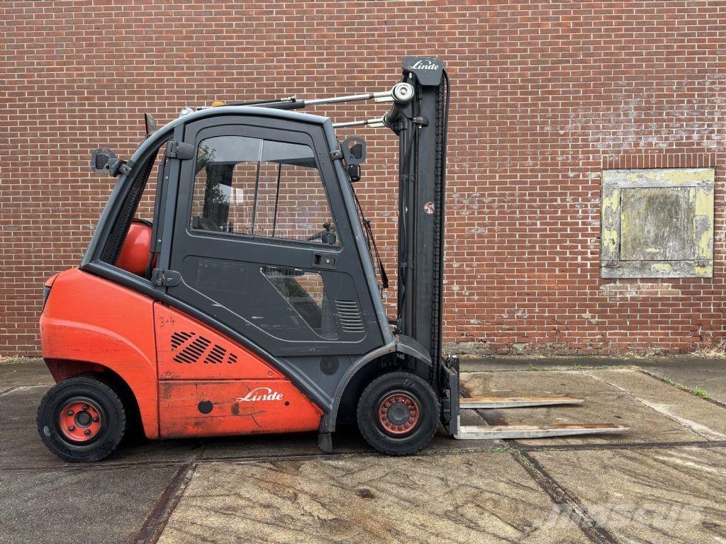 Linde H25T-01 LPG gaffeltrucks