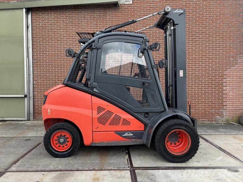 Linde H50D-02 Diesel gaffeltrucks