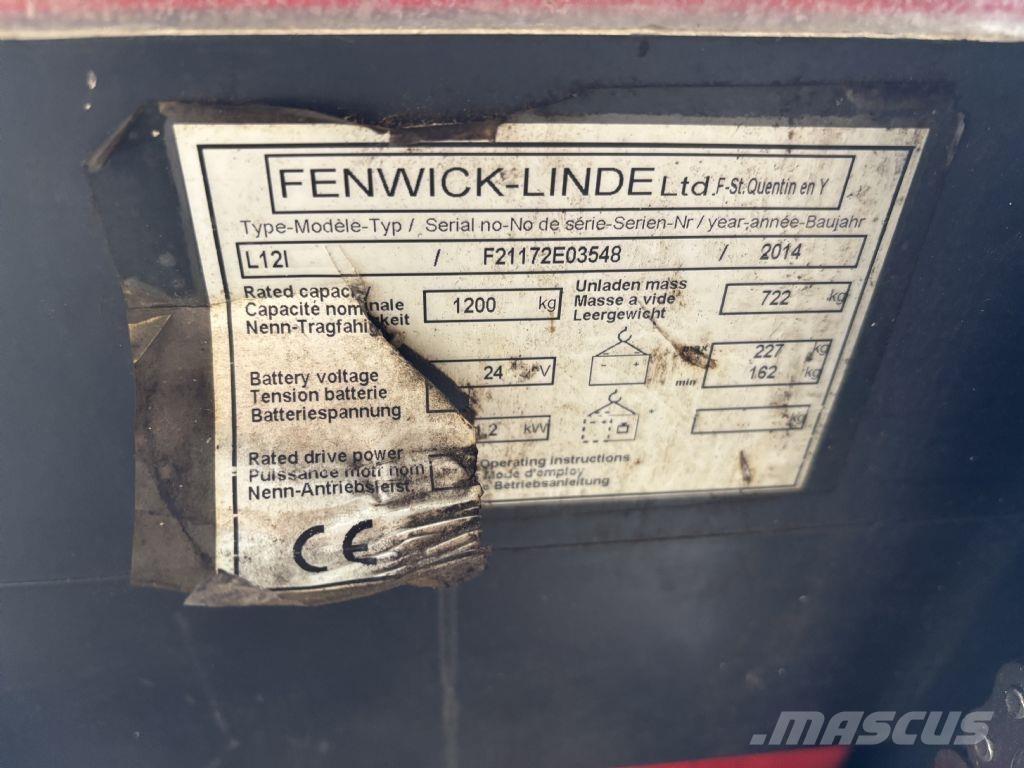 Linde L12i Gaffelstabler med gående fører