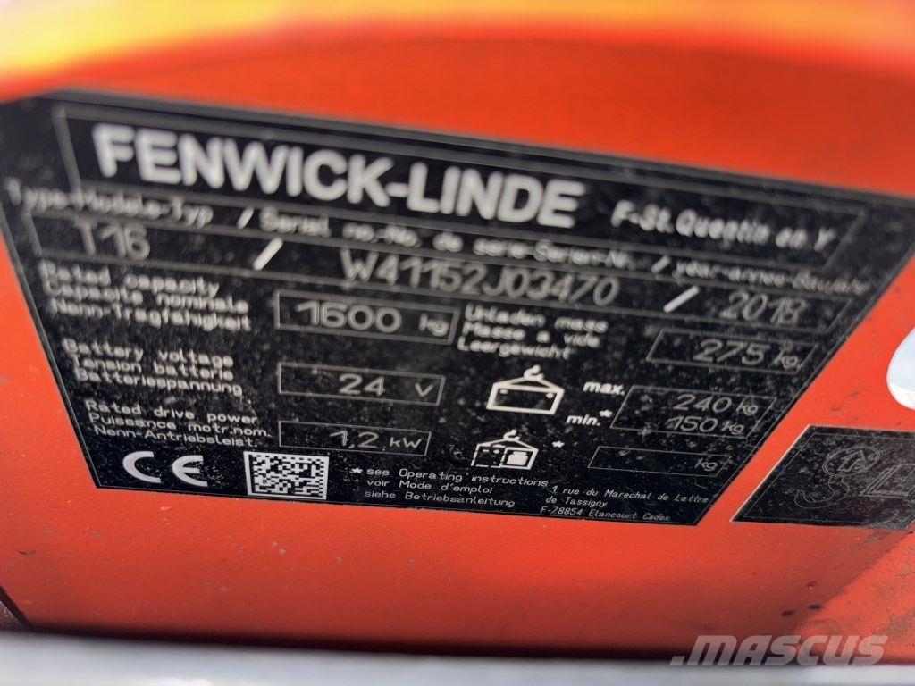 Linde T16 El-palleløftere